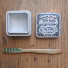 Antique square toothpaste for sale  BLACKBURN
