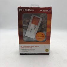 Adaptador de tela StarTech USB2VGA2 USB 2.0 para VGA CAIXA ABERTA B comprar usado  Enviando para Brazil