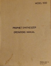 Prophet synthesizer operations for sale  Oscoda