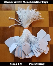 Blank white price for sale  Killbuck