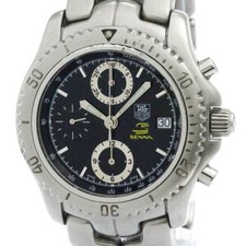 TAG HEUER LINK cronógrafo Ayrton Senna relógio limitado CT5114 polido BF578306 comprar usado  Enviando para Brazil
