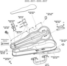 Violino astuccio astuccio usato  Italia