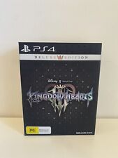 Usado, Kingdom Hearts 3 III - Edição Deluxe - PS4 Livro de arte completo, broche e estojo de aço comprar usado  Enviando para Brazil