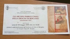 Bergamo archivio stato1997 usato  Garlasco