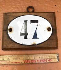 Antico numero porta usato  Piove di Sacco