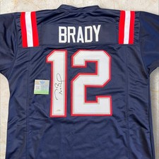 Camiseta New England Patriots #12 autografada por Tom Brady com certificado de autenticidade comprar usado Camiseta New England Patriots #12 autografada por Tom Brady com certificado de autenticidade comprar usado  Enviando para Brazil