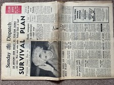 Historic newspaper sunday for sale  STOKE-ON-TRENT