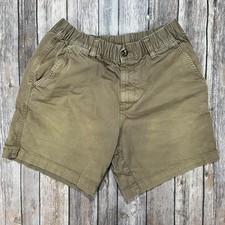 Bermuda Bear Bottom 7” elástica cintura elástica média masculina bege cáqui, usado comprar usado  Enviando para Brazil