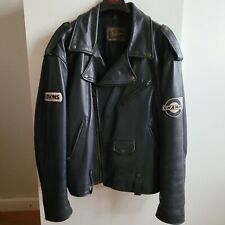 Redskins lederjacke bikerjacke gebraucht kaufen  Deutschland