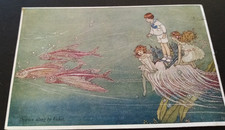Postcard elves fairies for sale  SPALDING