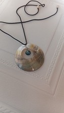Perlmuttkette damen muschelket gebraucht kaufen  Frankfurt am Main
