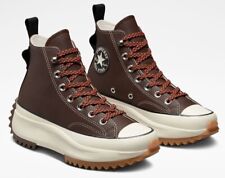 Bota Converse Run Star plataforma de caminhada couro Hi Top, A03742C vários tamanhos Dk Root comprar usado  Enviando para Brazil