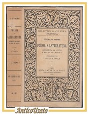 Poesia letteratura conquista usato  Bari