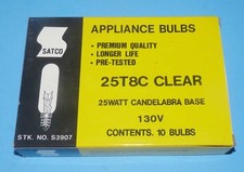 Satco appliance bulbs for sale  San Luis Obispo