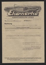 Leipzig rechnung 1937 gebraucht kaufen  Leipzig