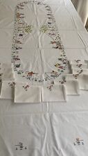 Nappe table ancienne d'occasion  Carry-le-Rouet