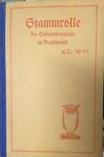 Stammrolle schlaraffenreyche d gebraucht kaufen  München