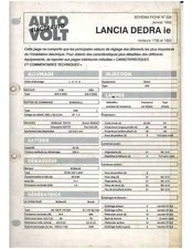 Lancia dedra documentation d'occasion  Paris XX