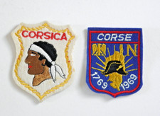 Ecussons corse tissu d'occasion  Corte
