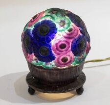 Veilleuse panier fleuri d'occasion  Boulogne-Billancourt