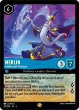 Disney lorcana merlin d'occasion  Expédié en Belgium