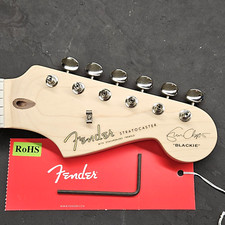 BOM! Fender Eric Clapton "Blackie" Stratocaster PESCOÇO Strat EUA Bordo com Afinadores comprar usado  Enviando para Brazil