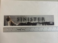 Sinister 2.5 x11.5 for sale  Milner