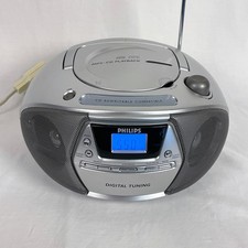 Rádio portátil regravável Philips AM/FM CD MP3-CD modelo nº. AZ1303/37 comprar usado Rádio portátil regravável Philips AM/FM CD MP3-CD modelo nº. AZ1303/37 comprar usado  Enviando para Brazil