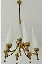 Stilnovo lustre brass usato  Roma