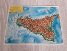 Sicilia carta geografica usato Sicilia carta geografica usato  Palermo
