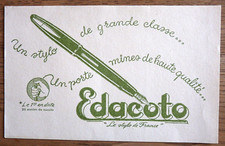 Buvard edacoto stylo d'occasion  Dammarie