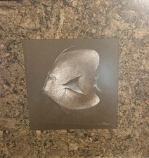 Lápis de cor original Alexander (Alejandro) Canedo sobre papel peixe  comprar usado  Enviando para Brazil