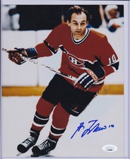 Foto assinada de Guy Lafleur Montreal Canadiens HOF 1 JSA comprar usado  Enviando para Brazil