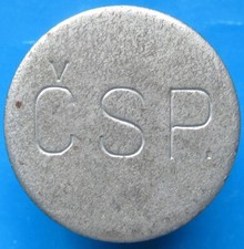 Telephone token - 2-01.3 - Czech - ČSP - used in hospitals - wide v over Č znpl na sprzedaż  PL