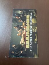 Rammstein sammler ticket gebraucht kaufen  Frankfurt am Main
