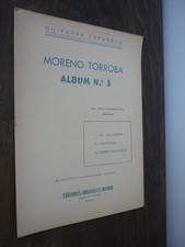 partitions guitare Torroba F.M. : Album N° 3 Tres obras originales para guitarra comprar usado  Enviando para Brazil