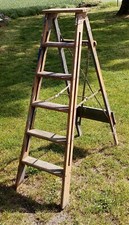 Alte holzleiter bockleiter gebraucht kaufen  Pritzwalk