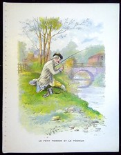 Gravure fable jean d'occasion  France