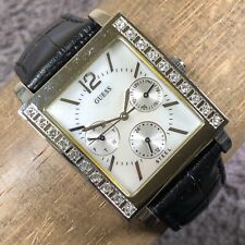 Relógio Guess Feminino G10153L Vestido Pavê Dia Data Couro Quartzo Analógico 30mm 7 1/4" comprar usado Relógio Guess Feminino G10153L Vestido Pavê Dia Data Couro Quartzo Analógico 30mm 7 1/4" comprar usado  Enviando para Brazil