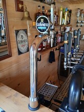 Guinness chrome pump for sale  KETTERING