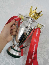 Troféu Premier League 32cm réplica de resina troféu com fita comprar usado Troféu Premier League 32cm réplica de resina troféu com fita comprar usado  Enviando para Brazil