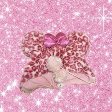 Boné de ventilador Minnie Mouse limitado Tokyo Disney Resort fita padrão leopardo rosa JP comprar usado  Enviando para Brazil