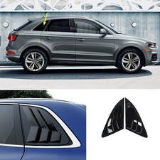 Para Audi Q3 RS Q3 2013-2018 preto brilhante quarto janela persiana colher ventilação lateral comprar usado  Enviando para Brazil
