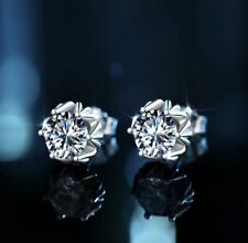 0.8ct moissanite stud for sale  SHEFFIELD