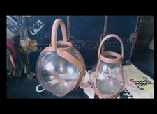 Pair decorative glass for sale  NEWCASTLE UPON TYNE