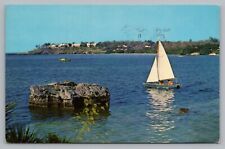 Postcard sailboat sailing for sale  Kingston