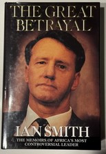 Usado, The Great Betrayal By Ian Smith. 1st Edition Signed. Hardcover, Rare Africana. comprar usado  Enviando para Brazil