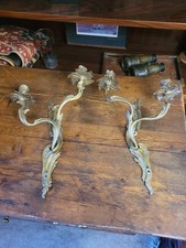 Vintage brass wall for sale  YORK