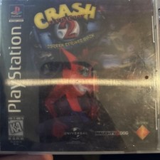 Crash Bandicoot 2: Cortex Strikes Back Black Label Holo PS1 CIB, usado comprar usado  Enviando para Brazil