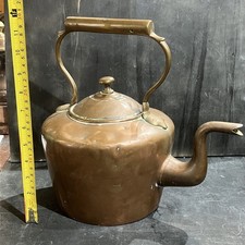 antique copper kettle for sale  IPSWICH